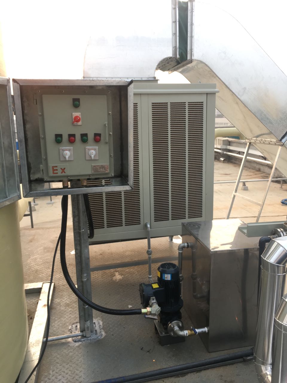 防爆冷風(fēng)機安裝