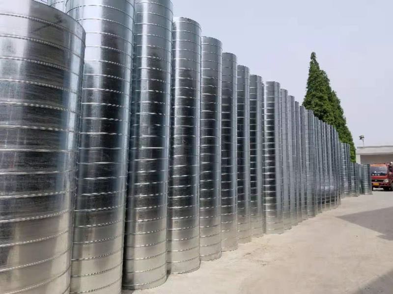 生活中罕見(jiàn)的螺旋風(fēng)管連接方式